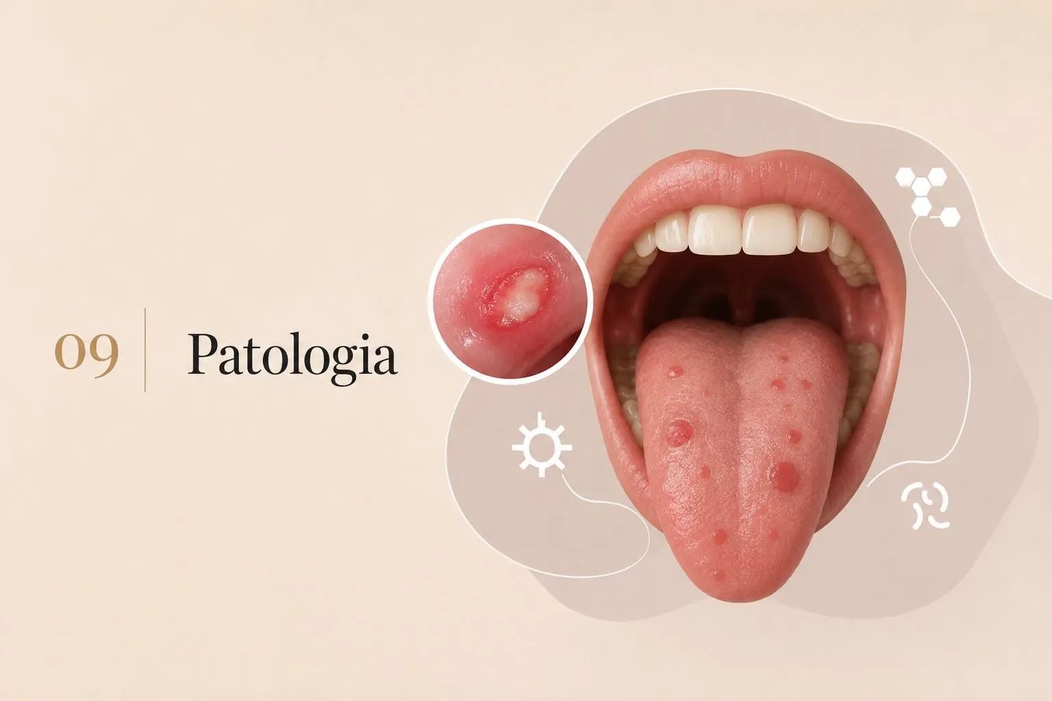 Ilustração editorial — Patologia