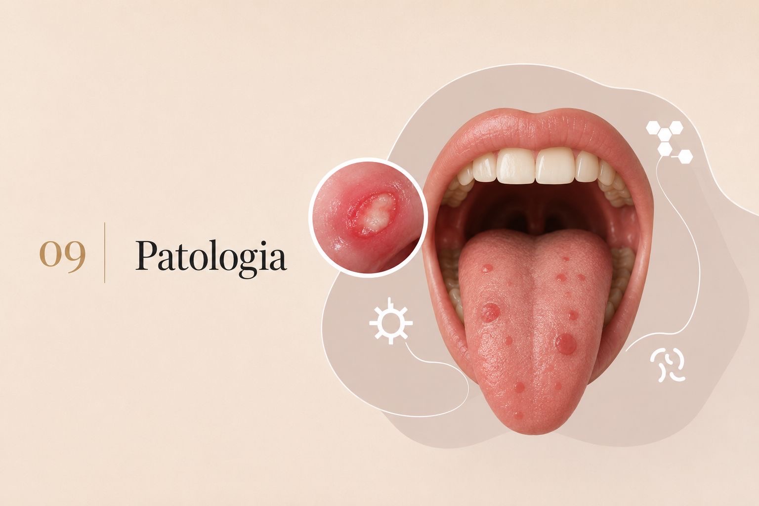 Ilustração editorial — Patologia